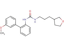 N-(3'-methoxybiphenyl-2-yl)-N'-[3-(tetrahydrofuran-3-yl)propyl]urea