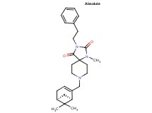 8-{[(1R,5S)-6,6-dimethylbicyclo[3.1.1]hept-2-en-2-yl]methyl}-1-methyl-3-(2-phenylethyl)-1,3,8-triazaspiro[4.5]decane-2,4-dione