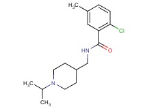 2-chloro-N-[(1-isopropylpiperidin-4-yl)methyl]-5-methylbenzamide