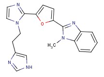 2-(5-{1-[2-(1H-imidazol-4-yl)ethyl]-1H-imidazol-2-yl}-2-furyl)-1-methyl-1H-benzimidazole