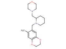 4-({1-[(7-methyl-2,3-dihydro-1,4-benzodioxin-6-yl)methyl]piperidin-2-yl}methyl)morpholine