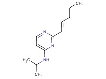 N-isopropyl-2-[(1E)-pent-1-en-1-yl]pyrimidin-4-amine