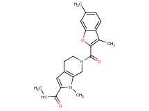 6-[(3,6-dimethyl-1-benzofuran-2-yl)carbonyl]-N,1-dimethyl-4,5,6,7-tetrahydro-1H-pyrrolo[2,3-c]pyridine-2-carboxamide