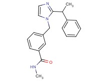 N-methyl-3-{[2-(1-phenylethyl)-1H-imidazol-1-yl]methyl}benzamide