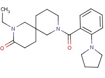 2-ethyl-8-(2-pyrrolidin-1-ylbenzoyl)-2,8-diazaspiro[5.5]undecan-3-one