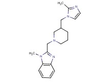 1-methyl-2-({3-[(2-methyl-1H-imidazol-1-yl)methyl]-1-piperidinyl}methyl)-1H-benzimidazole