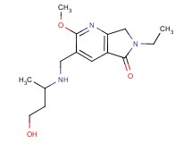6-ethyl-3-{[(3-hydroxy-1-methylpropyl)amino]methyl}-2-methoxy-6,7-dihydro-5H-pyrrolo[3,4-b]pyridin-5-one