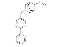 (8-syn)-8-methoxy-3-[(2-pyridin-2-ylpyrimidin-5-yl)methyl]-3-azabicyclo[3.2.1]octane