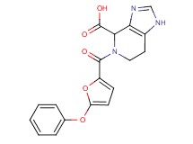 5-(5-phenoxy-2-furoyl)-4,5,6,7-tetrahydro-1H-imidazo[4,5-c]pyridine-4-carboxylic acid