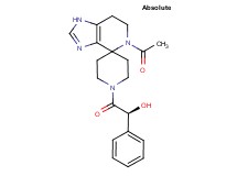 (1S)-2-(5-acetyl-1,5,6,7-tetrahydro-1'H-spiro[imidazo[4,5-c]pyridine-4,4'-piperidin]-1'-yl)-2-oxo-1-phenylethanol