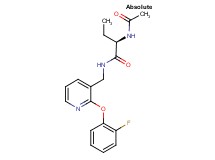 (2R)-2-(acetylamino)-N-{[2-(2-fluorophenoxy)pyridin-3-yl]methyl}butanamide