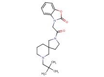 3-{2-[7-(2,2-dimethylpropyl)-2,7-diazaspiro[4.5]dec-2-yl]-2-oxoethyl}-1,3-benzoxazol-2(3H)-one