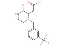2-{3-oxo-1-[3-(trifluoromethyl)benzyl]-2-piperazinyl}acetamide