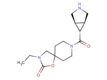 8-[rel-(1R,5S,6r)-3-azabicyclo[3.1.0]hex-6-ylcarbonyl]-3-ethyl-1-oxa-3,8-diazaspiro[4.5]decan-2-one hydrochloride