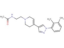 N-{2-[4-[1-(2,3-dimethylphenyl)-1H-pyrazol-4-yl]-3,6-dihydropyridin-1(2H)-yl]ethyl}acetamide