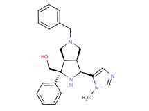 [(1S*,3S*,3aS*,6aR*)-5-benzyl-3-(1-methyl-1H-imidazol-5-yl)-1-phenyloctahydropyrrolo[3,4-c]pyrrol-1-yl]methanol