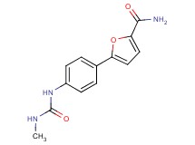 5-(4-{[(methylamino)carbonyl]amino}phenyl)-2-furamide