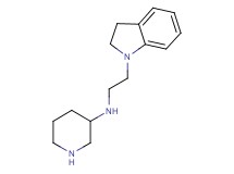 N-[2-(2,3-dihydro-1H-indol-1-yl)ethyl]-3-piperidinamine dihydrochloride