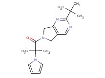 2-tert-butyl-6-[2-methyl-2-(1H-pyrrol-1-yl)propanoyl]-6,7-dihydro-5H-pyrrolo[3,4-d]pyrimidine