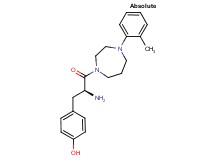 4-{(2S)-2-amino-3-[4-(2-methylphenyl)-1,4-diazepan-1-yl]-3-oxopropyl}phenol dihydrochloride