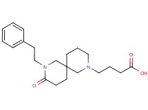 4-[9-oxo-8-(2-phenylethyl)-2,8-diazaspiro[5.5]undec-2-yl]butanoic acid