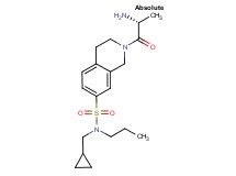 2-D-alanyl-N-(cyclopropylmethyl)-N-propyl-1,2,3,4-tetrahydroisoquinoline-7-sulfonamide