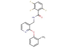 2,3,6-trifluoro-N-{[2-(2-methylphenoxy)pyridin-3-yl]methyl}benzamide