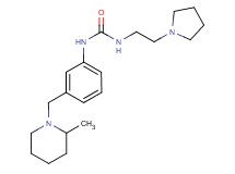 N-{3-[(2-methylpiperidin-1-yl)methyl]phenyl}-N'-(2-pyrrolidin-1-ylethyl)urea