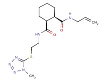 (1R*,2S*)-N-allyl-N'-{2-[(1-methyl-1H-tetrazol-5-yl)thio]ethyl}cyclohexane-1,2-dicarboxamide