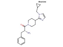 ((1R)-1-benzyl-2-{4-[1-(cyclopropylmethyl)-1H-imidazol-2-yl]-1-piperidinyl}-2-oxoethyl)amine dihydrochloride