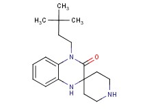 4'-(3,3-dimethylbutyl)-1',4'-dihydro-3'H-spiro[piperidine-4,2'-quinoxalin]-3'-one hydrochloride
