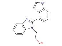 2-[2-(1H-indol-4-yl)-1H-benzimidazol-1-yl]ethanol