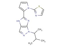 1-(1,2-dimethylpropyl)-5-[1-(1,3-thiazol-2-yl)-1H-pyrrol-2-yl]-1,4-dihydroimidazo[4,5-c]pyrazole