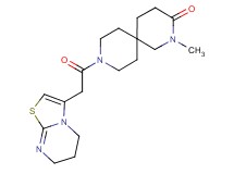 9-(6,7-dihydro-5H-[1,3]thiazolo[3,2-a]pyrimidin-3-ylacetyl)-2-methyl-2,9-diazaspiro[5.5]undecan-3-one