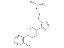 N,N-dimethyl-3-{2-[1-(3-methyl-4-pyridinyl)-4-piperidinyl]-1H-imidazol-1-yl}-1-propanamine