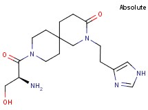 2-[2-(1H-imidazol-4-yl)ethyl]-9-L-seryl-2,9-diazaspiro[5.5]undecan-3-one dihydrochloride