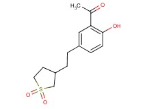 1-{5-[2-(1,1-dioxidotetrahydro-3-thienyl)ethyl]-2-hydroxyphenyl}ethanone