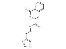 N-[2-(1H-imidazol-4-yl)ethyl]-1-oxo-1,2,3,4-tetrahydroisoquinoline-3-carboxamide