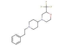 4-[1-(2-phenylethyl)piperidin-4-yl]-2-(trifluoromethyl)morpholine
