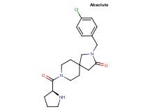2-(4-chlorobenzyl)-8-L-prolyl-2,8-diazaspiro[4.5]decan-3-one hydrochloride