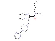 N-butyl-N-methyl-3-{[4-(2-pyrimidinyl)-1-piperazinyl]methyl}imidazo[1,2-a]pyridine-2-carboxamide