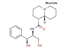 (1R,9aR)-N-[(1S,2S)-2-hydroxy-1-(hydroxymethyl)-2-phenylethyl]octahydro-2H-quinolizine-1-carboxamide