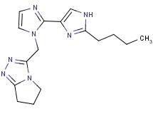2'-butyl-1-(6,7-dihydro-5H-pyrrolo[2,1-c][1,2,4]triazol-3-ylmethyl)-1H,1'H-2,4'-biimidazole