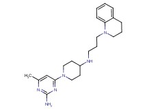 4-(4-{[3-(3,4-dihydroquinolin-1(2H)-yl)propyl]amino}piperidin-1-yl)-6-methylpyrimidin-2-amine