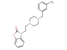 3-{2-[4-(3-methylbenzyl)piperazin-1-yl]ethyl}-1,3-benzoxazol-2(3H)-one