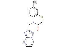 7-methyl-4-([1,2,4]triazolo[1,5-a]pyrimidin-2-ylmethyl)-2H-1,4-benzothiazin-3(4H)-one