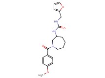 N-(2-furylmethyl)-N'-[1-(4-methoxybenzoyl)azepan-3-yl]urea