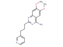 6,7-dimethoxy-2-(3-pyridin-3-ylpropyl)quinazolin-4-amine