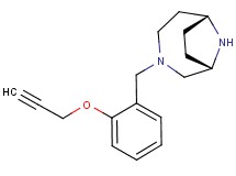 (1S*,6R*)-3-[2-(prop-2-yn-1-yloxy)benzyl]-3,9-diazabicyclo[4.2.1]nonane