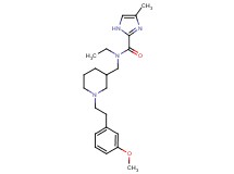 N-ethyl-N-({1-[2-(3-methoxyphenyl)ethyl]piperidin-3-yl}methyl)-4-methyl-1H-imidazole-2-carboxamide
